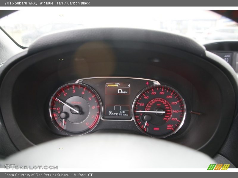 WR Blue Pearl / Carbon Black 2016 Subaru WRX