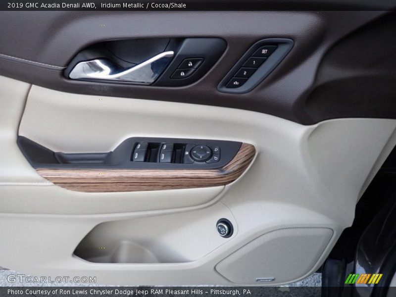 Iridium Metallic / Cocoa/Shale 2019 GMC Acadia Denali AWD