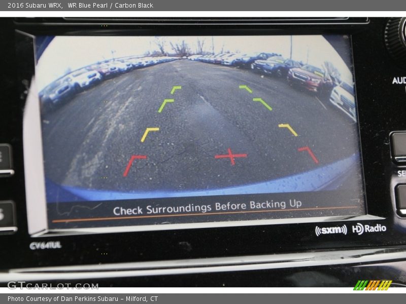 WR Blue Pearl / Carbon Black 2016 Subaru WRX