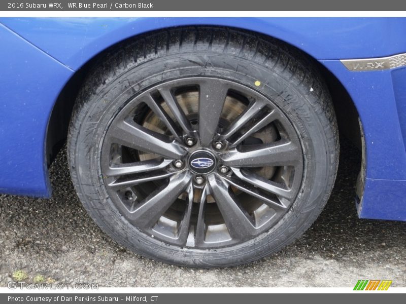 WR Blue Pearl / Carbon Black 2016 Subaru WRX
