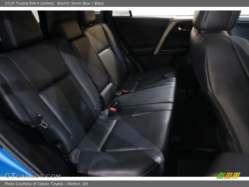 Electric Storm Blue / Black 2016 Toyota RAV4 Limited