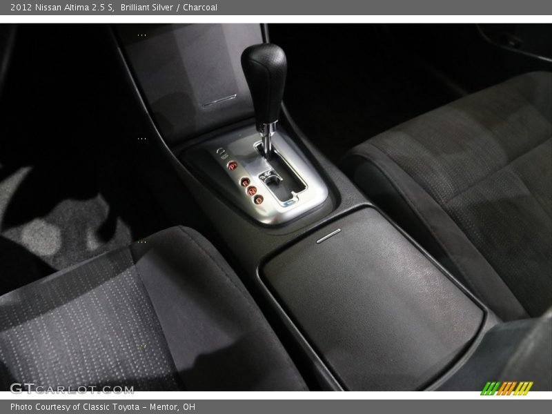 Brilliant Silver / Charcoal 2012 Nissan Altima 2.5 S