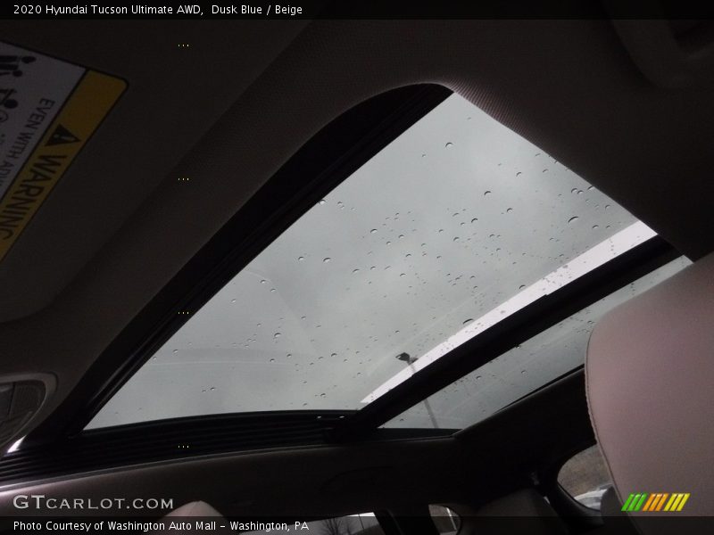 Dusk Blue / Beige 2020 Hyundai Tucson Ultimate AWD