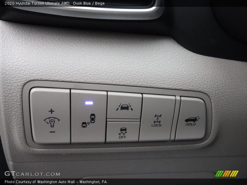 Dusk Blue / Beige 2020 Hyundai Tucson Ultimate AWD
