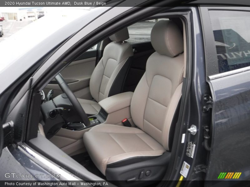 Dusk Blue / Beige 2020 Hyundai Tucson Ultimate AWD