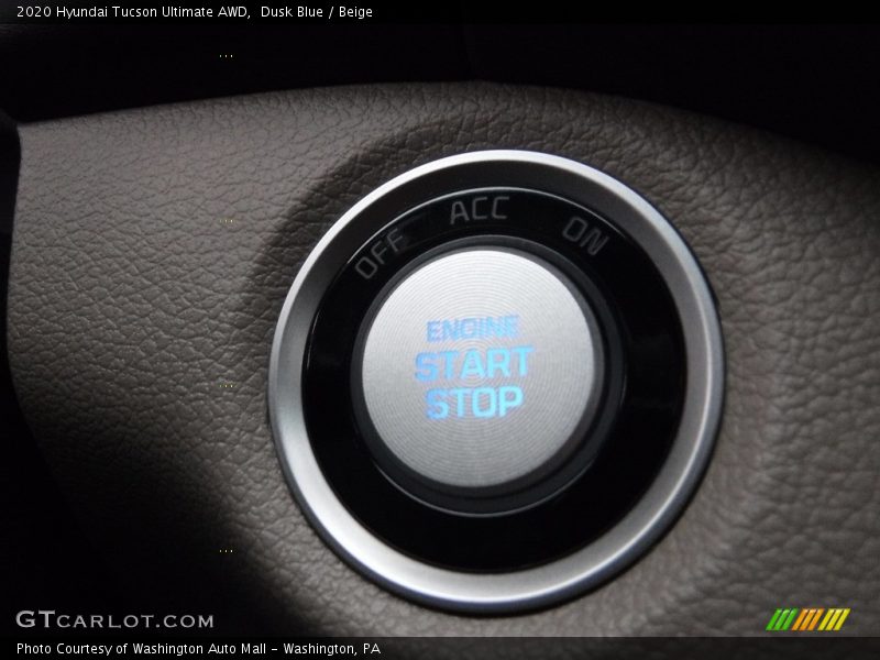 Dusk Blue / Beige 2020 Hyundai Tucson Ultimate AWD