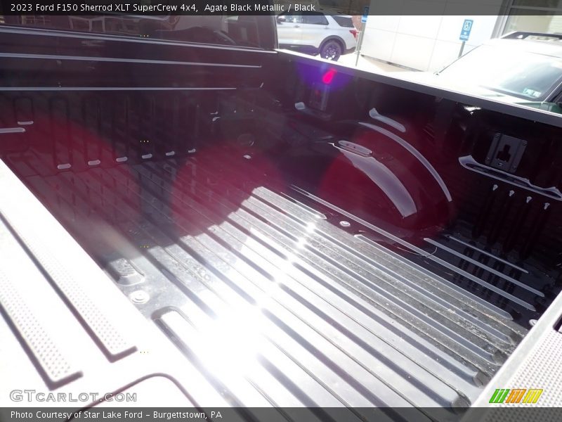 Agate Black Metallic / Black 2023 Ford F150 Sherrod XLT SuperCrew 4x4