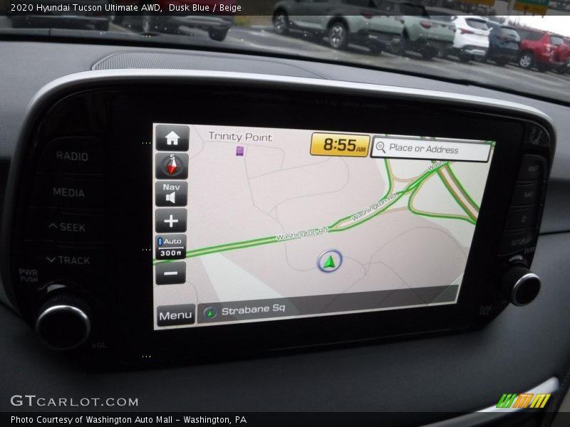 Dusk Blue / Beige 2020 Hyundai Tucson Ultimate AWD