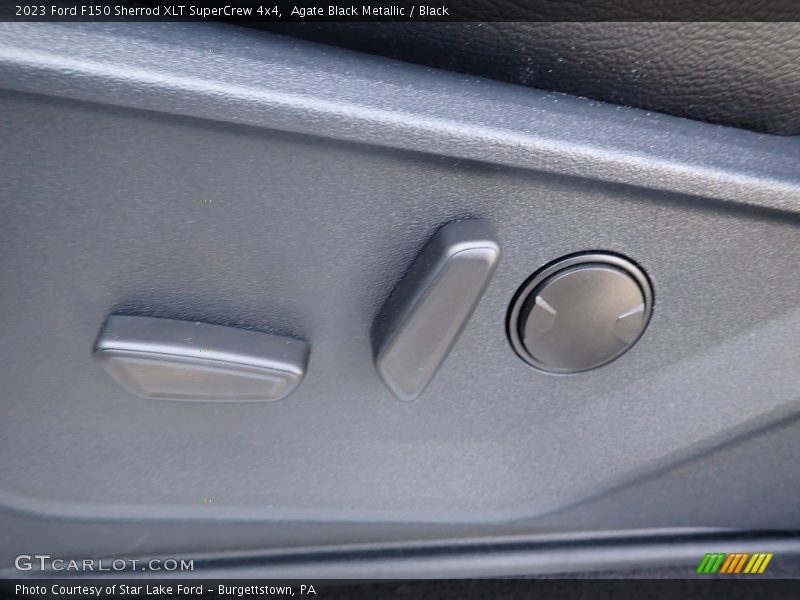 Agate Black Metallic / Black 2023 Ford F150 Sherrod XLT SuperCrew 4x4