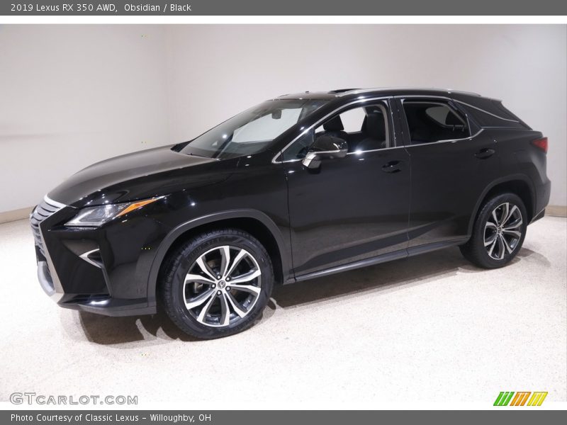 Obsidian / Black 2019 Lexus RX 350 AWD