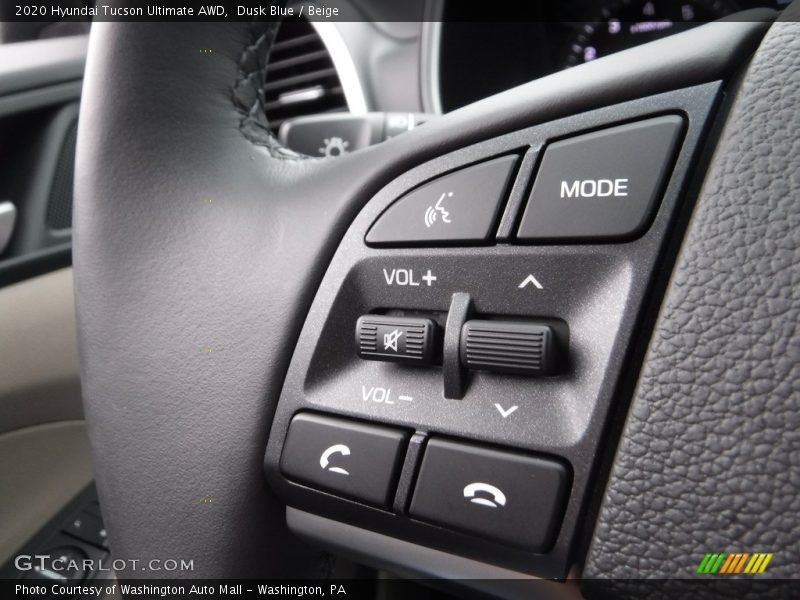 Dusk Blue / Beige 2020 Hyundai Tucson Ultimate AWD