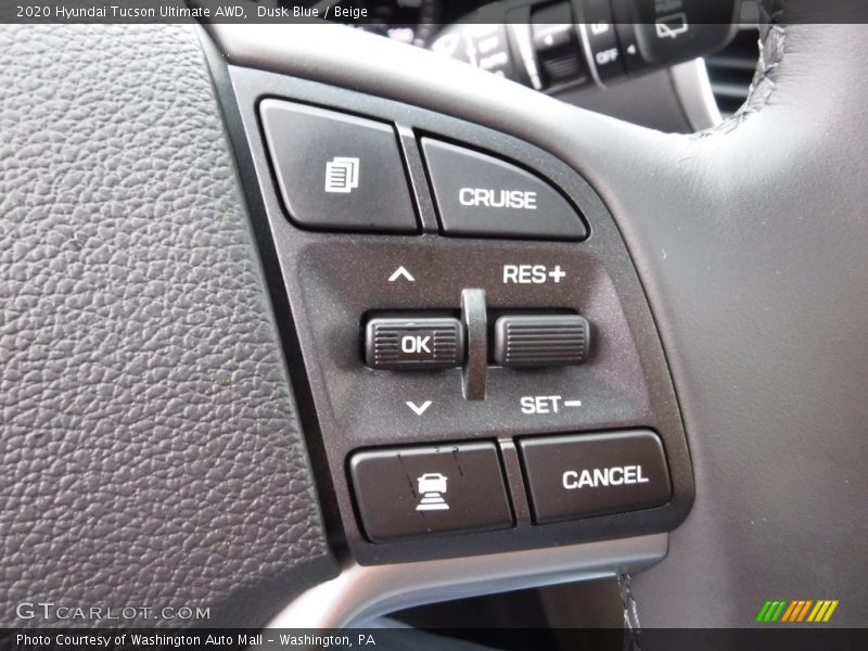 Dusk Blue / Beige 2020 Hyundai Tucson Ultimate AWD