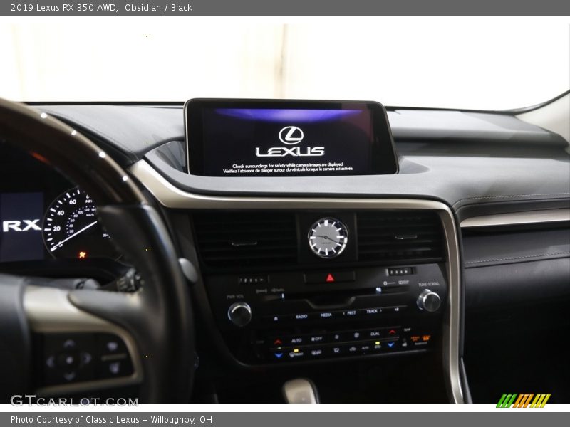 Obsidian / Black 2019 Lexus RX 350 AWD