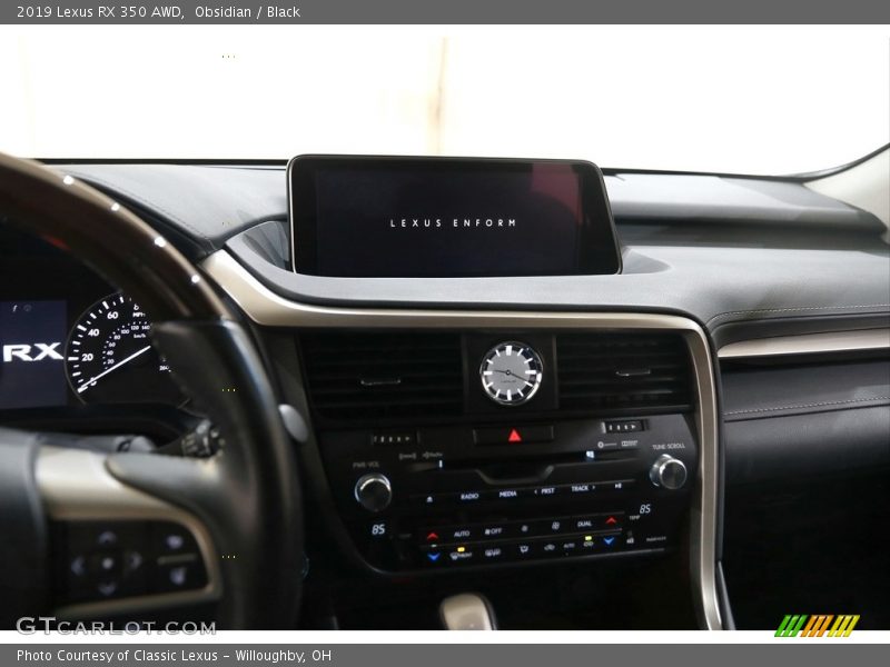 Obsidian / Black 2019 Lexus RX 350 AWD