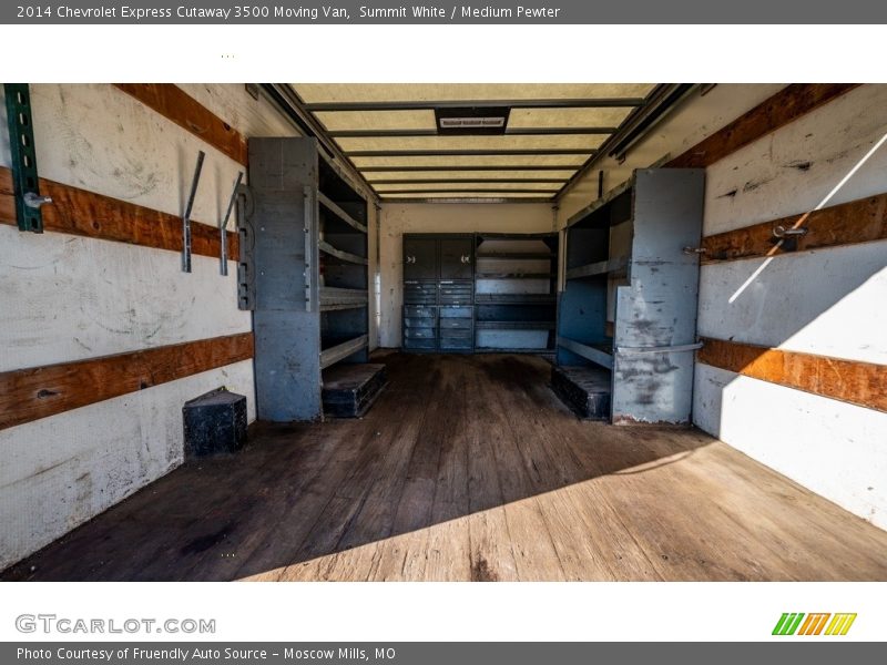 Summit White / Medium Pewter 2014 Chevrolet Express Cutaway 3500 Moving Van