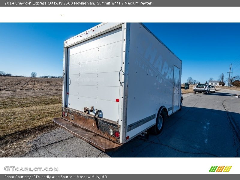 Summit White / Medium Pewter 2014 Chevrolet Express Cutaway 3500 Moving Van