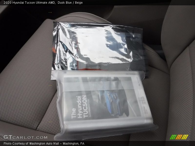 Dusk Blue / Beige 2020 Hyundai Tucson Ultimate AWD