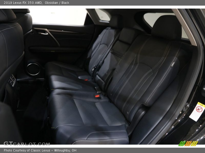 Obsidian / Black 2019 Lexus RX 350 AWD