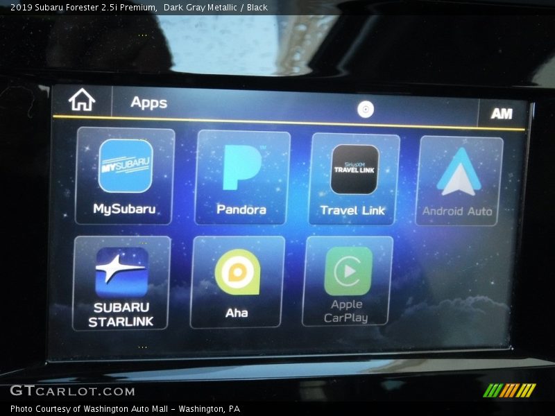 Dark Gray Metallic / Black 2019 Subaru Forester 2.5i Premium