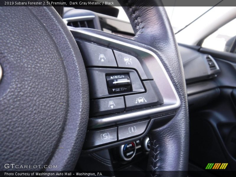 Dark Gray Metallic / Black 2019 Subaru Forester 2.5i Premium