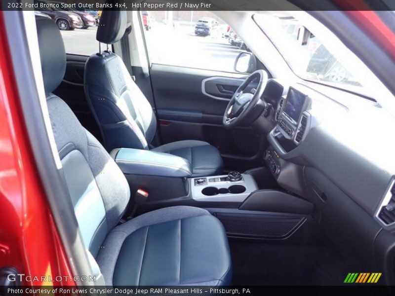 Hot Pepper Red / Navy Pier 2022 Ford Bronco Sport Outer Banks 4x4