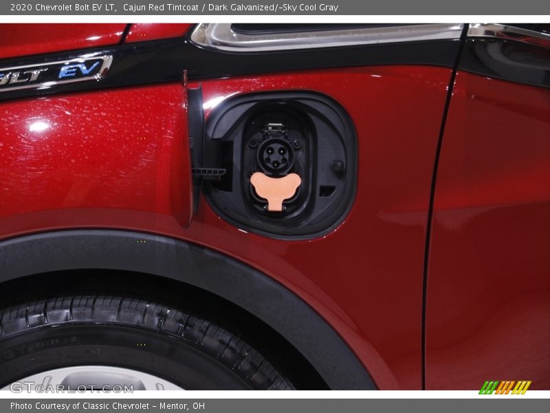 Cajun Red Tintcoat / Dark Galvanized/­Sky Cool Gray 2020 Chevrolet Bolt EV LT