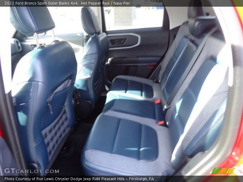 Hot Pepper Red / Navy Pier 2022 Ford Bronco Sport Outer Banks 4x4