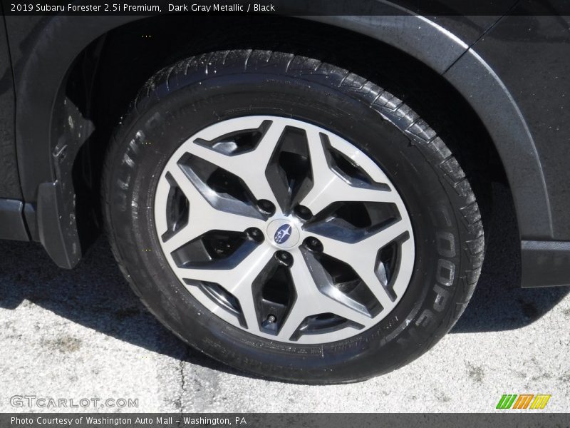 Dark Gray Metallic / Black 2019 Subaru Forester 2.5i Premium