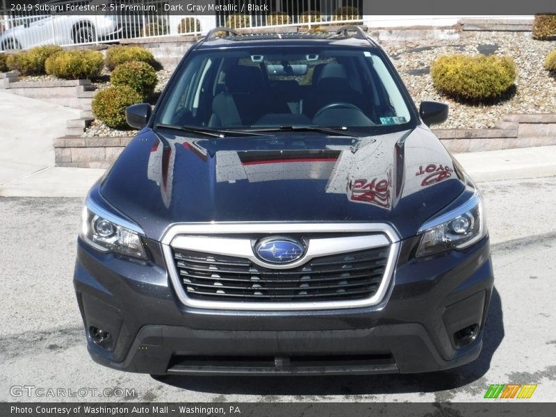 Dark Gray Metallic / Black 2019 Subaru Forester 2.5i Premium
