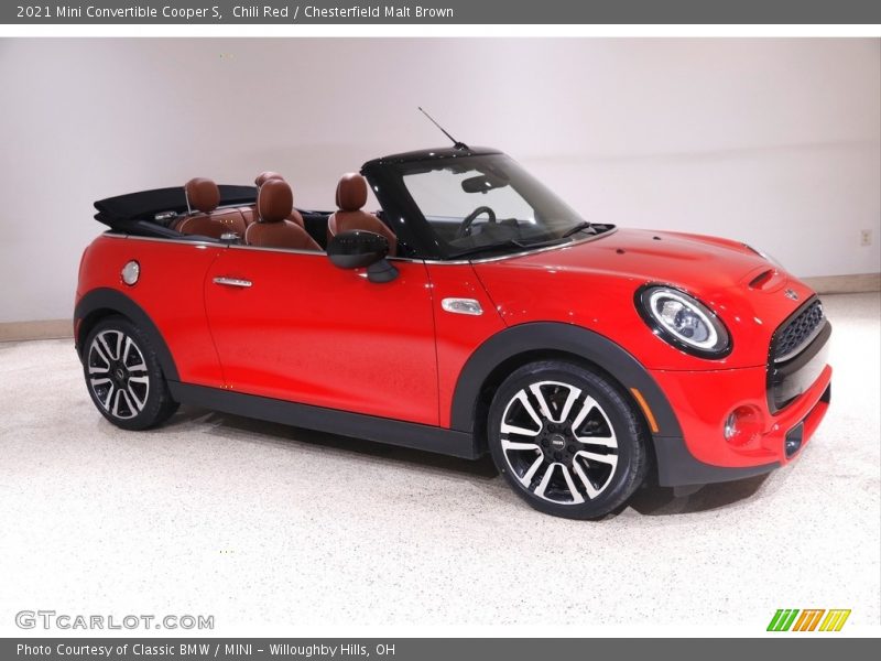  2021 Convertible Cooper S Chili Red