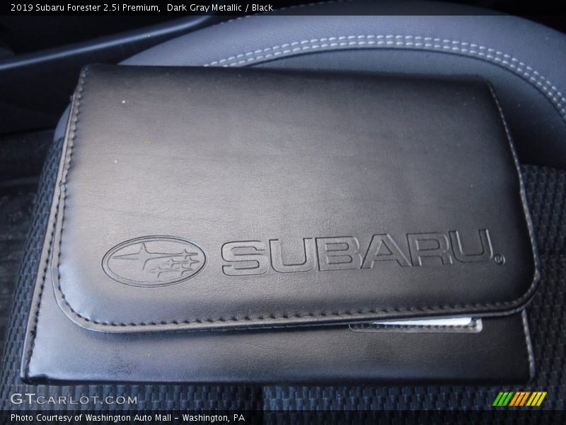 Dark Gray Metallic / Black 2019 Subaru Forester 2.5i Premium