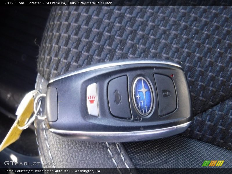 Dark Gray Metallic / Black 2019 Subaru Forester 2.5i Premium