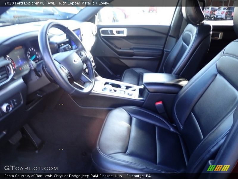 Rich Copper Metallic / Ebony 2020 Ford Explorer XLT 4WD