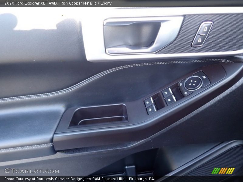 Rich Copper Metallic / Ebony 2020 Ford Explorer XLT 4WD