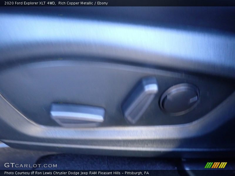 Rich Copper Metallic / Ebony 2020 Ford Explorer XLT 4WD