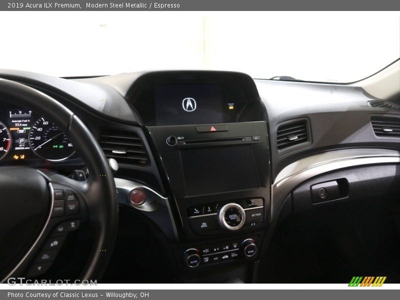 Modern Steel Metallic / Espresso 2019 Acura ILX Premium