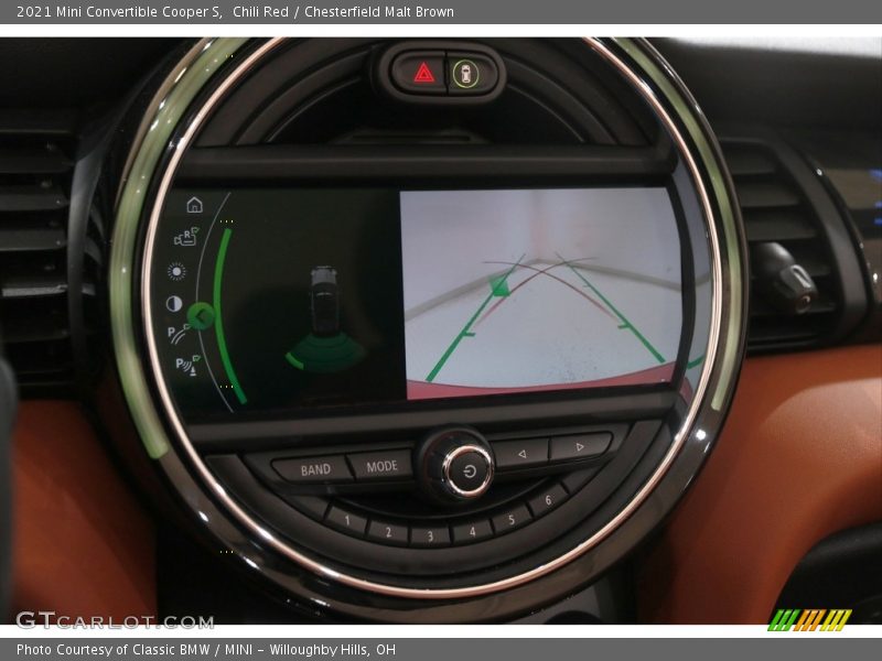 Chili Red / Chesterfield Malt Brown 2021 Mini Convertible Cooper S