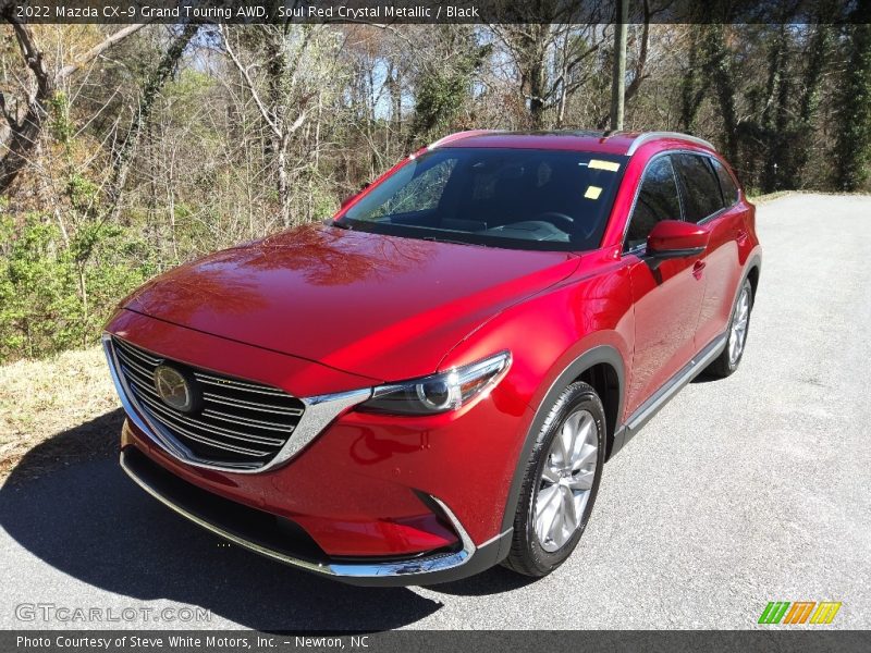 Soul Red Crystal Metallic / Black 2022 Mazda CX-9 Grand Touring AWD