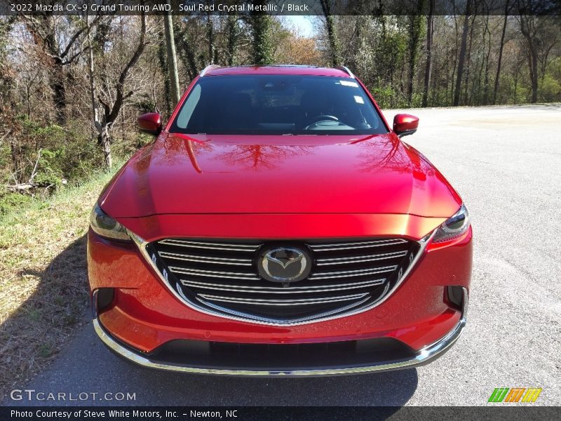 Soul Red Crystal Metallic / Black 2022 Mazda CX-9 Grand Touring AWD