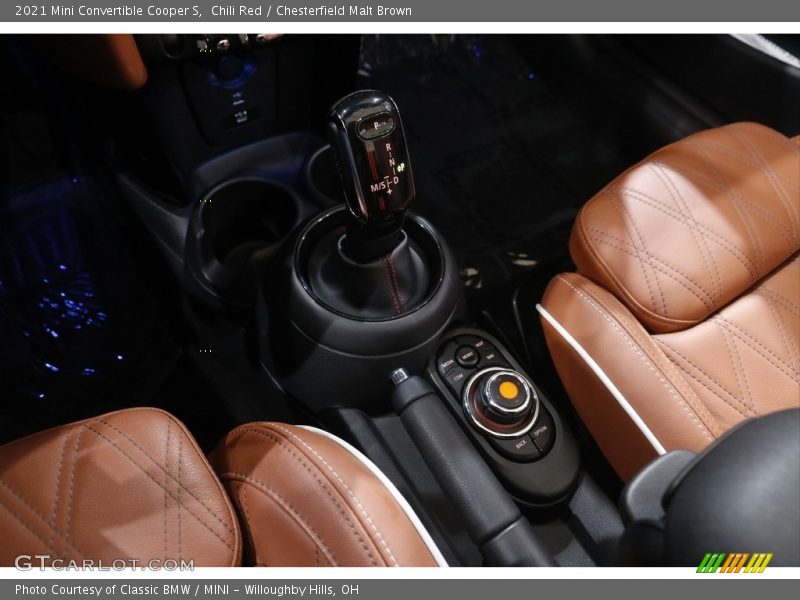 Chili Red / Chesterfield Malt Brown 2021 Mini Convertible Cooper S
