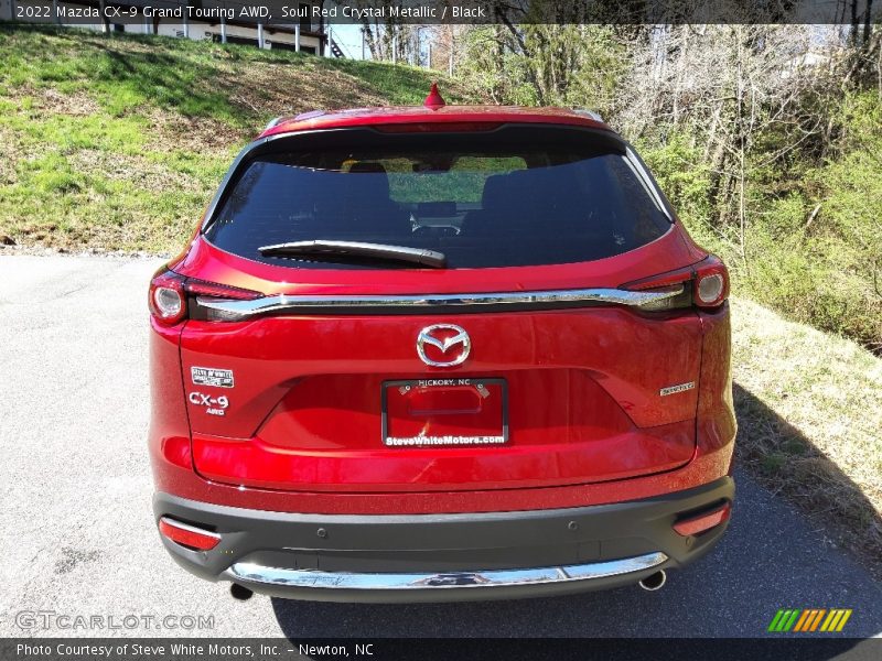 Soul Red Crystal Metallic / Black 2022 Mazda CX-9 Grand Touring AWD