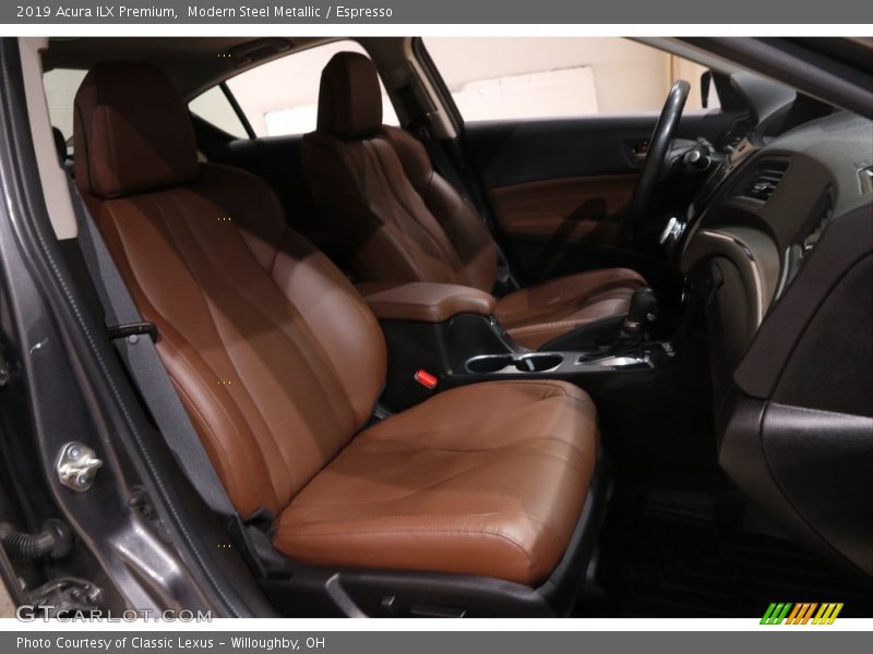 Modern Steel Metallic / Espresso 2019 Acura ILX Premium