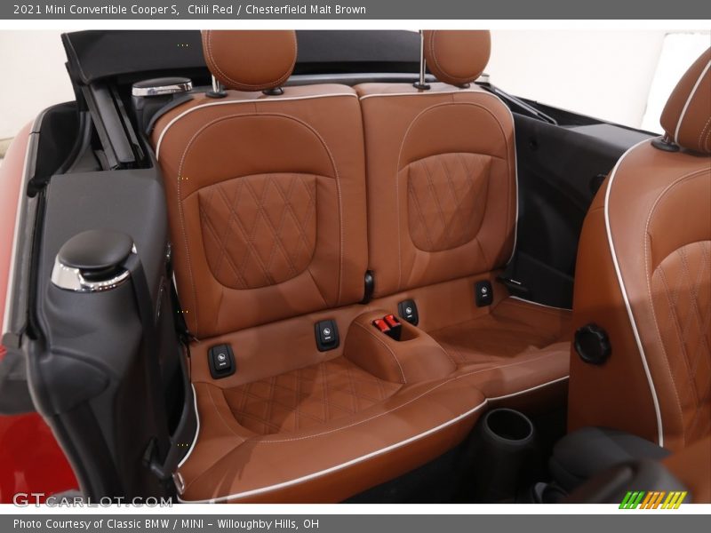 Rear Seat of 2021 Convertible Cooper S