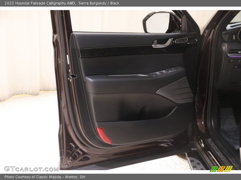 Sierra Burgundy / Black 2023 Hyundai Palisade Calligraphy AWD