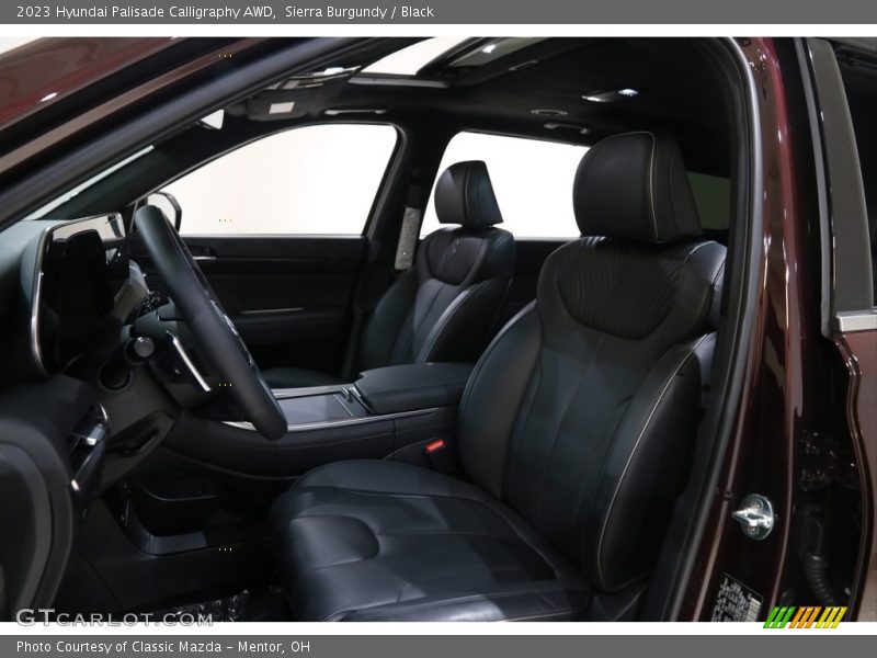 Sierra Burgundy / Black 2023 Hyundai Palisade Calligraphy AWD