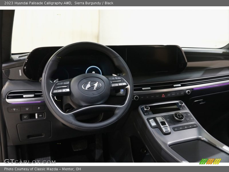 Dashboard of 2023 Palisade Calligraphy AWD