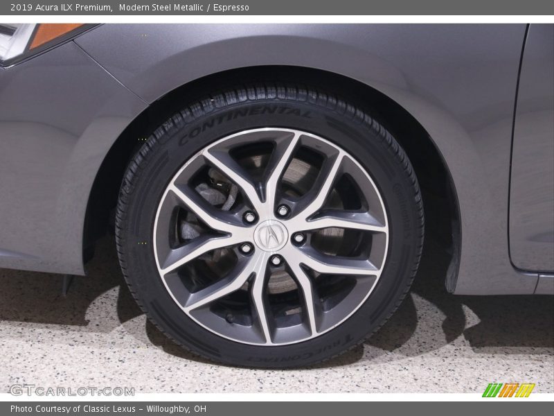 Modern Steel Metallic / Espresso 2019 Acura ILX Premium