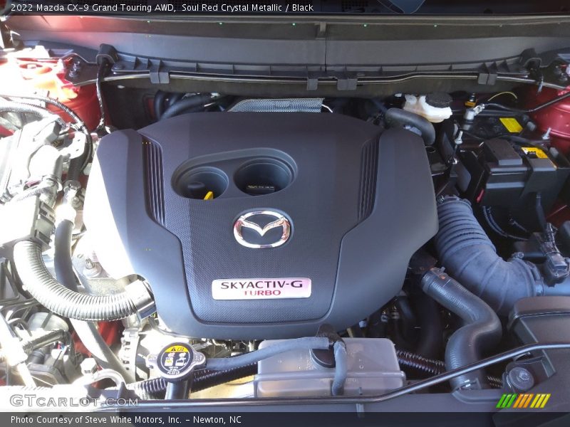 Soul Red Crystal Metallic / Black 2022 Mazda CX-9 Grand Touring AWD