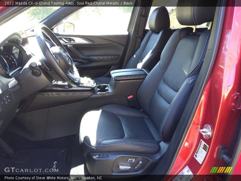 Soul Red Crystal Metallic / Black 2022 Mazda CX-9 Grand Touring AWD