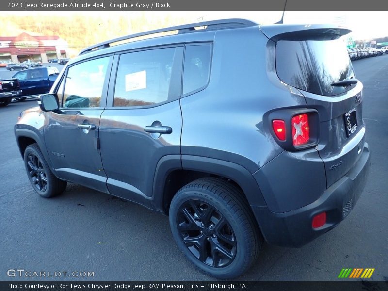Graphite Gray / Black 2023 Jeep Renegade Altitude 4x4